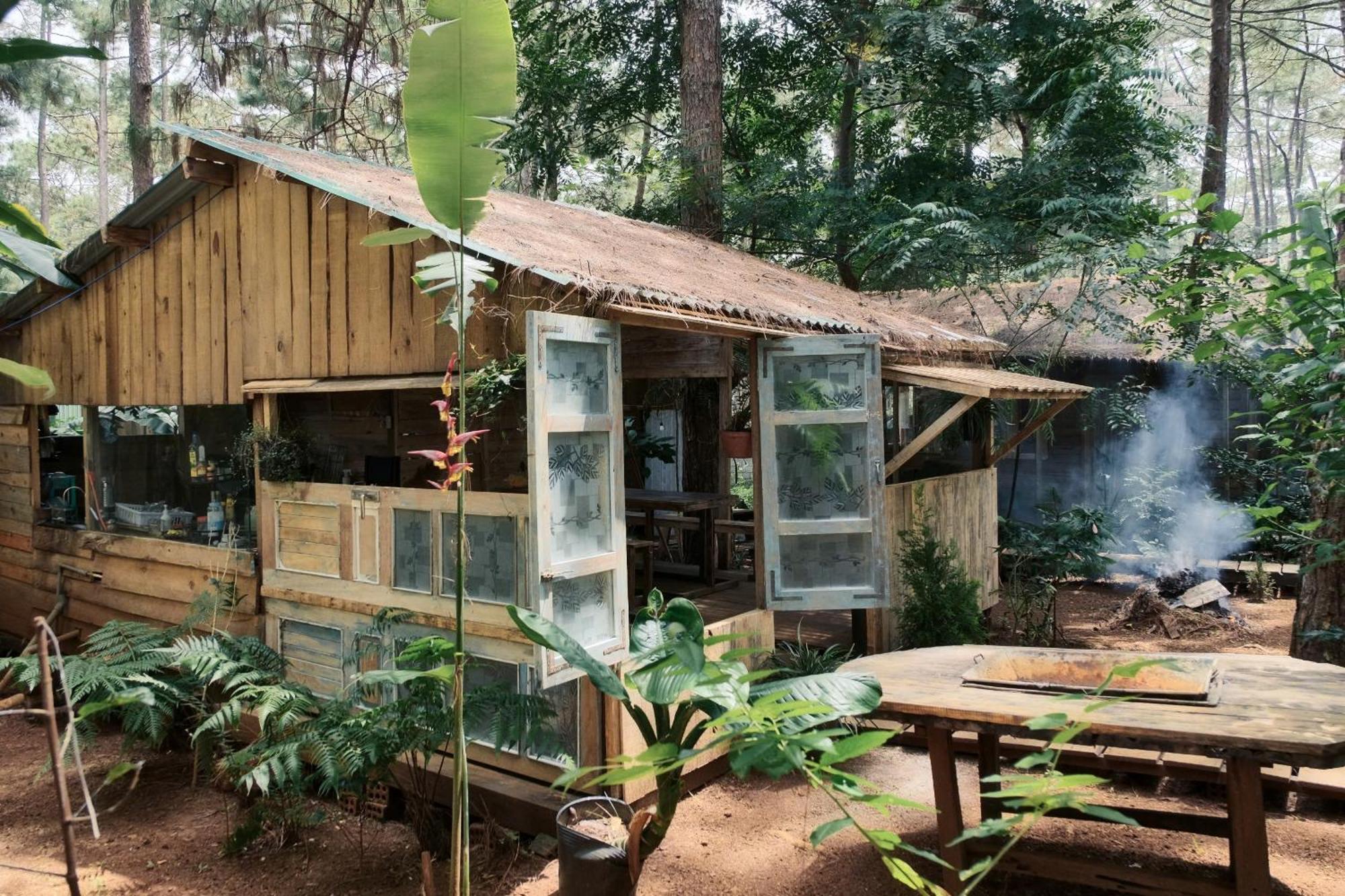 La Maison Homestay Mang Den Kon Tum Exteriör bild